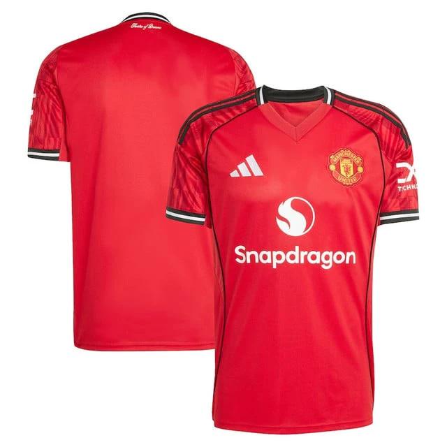 Manchester United 2025-26 Home Jersey – Red by Soccer Jersey