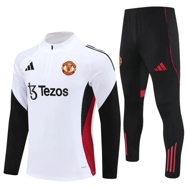 Manchester United 2025-26 Soccer Training Set – Classic White by Soccer Jersey