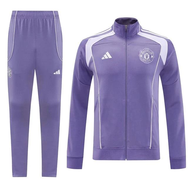 Manchester United 2025-26 Soccer Training Set – Light Purple by Soccer Jersey