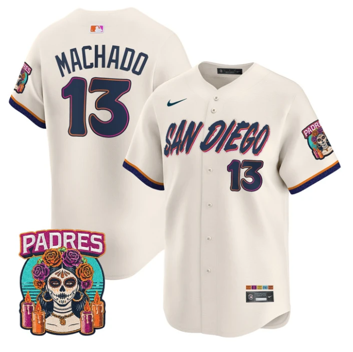 Manny Machado Jersey #13 San Diego 2026 City Connect Stitched by My Store