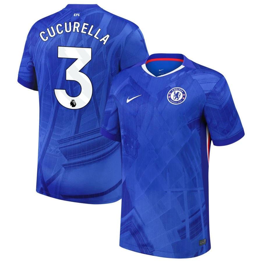 Marc Cucurella #3 Chelsea 2025-26 Home Match Jersey – Blue by Soccer Jersey