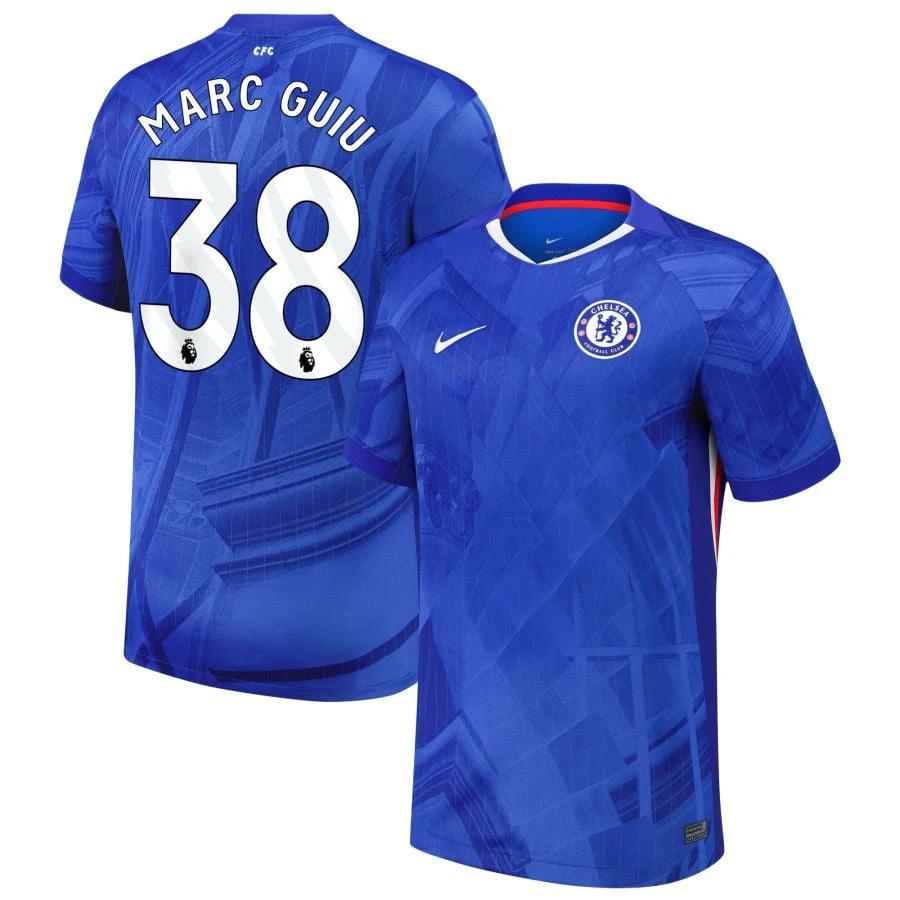 Marc Guiu #38 Chelsea 2025-26 Home Match Jersey – Blue by Soccer Jersey