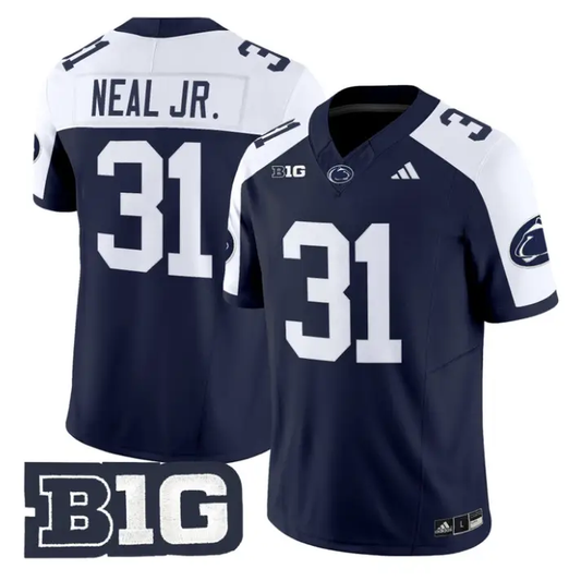 Marcus Neal Jr Jersey #31 Penn State Nittany 2026 Limited Stitched by My Store NCAA Football Jerseys