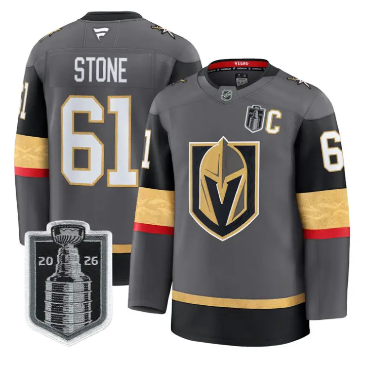 Mark Stone Jersey #61 Vegas Golden Knights 2026 Stanley Cup Stitched by Hockey David