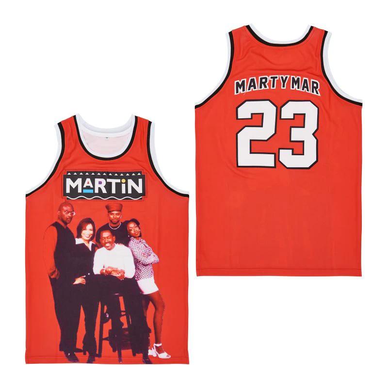 Martin #23 Martymar Movie Basketball Jersey by My store basketball