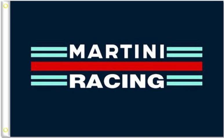 Martini Racing Flag 3X5 Ft Polyester Banner USA 90x150cm by flagsjustdoit