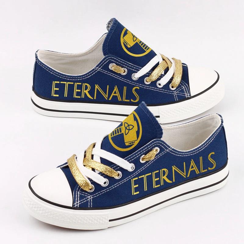Marvel Eternals Low Top Canvas Sport Sneakers Shoes For Men Women Fans by Crocs