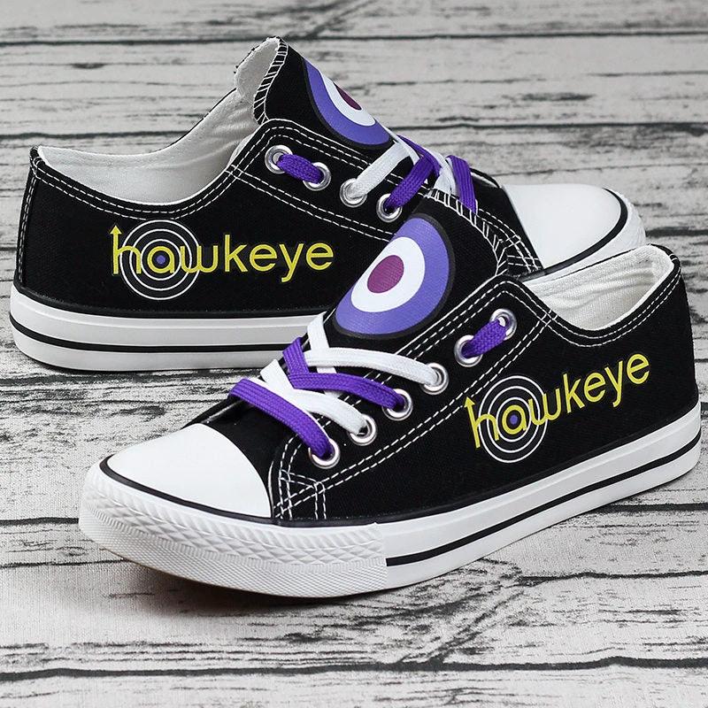 Marvel Hawkeye Low Top Canvas Sport Sneakers Shoes For Men Women Fans by Crocs