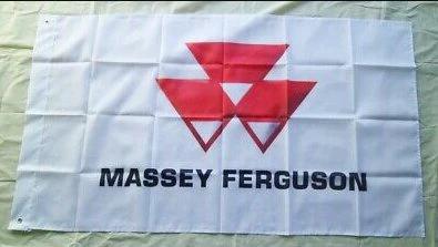 Massey Ferguson Flag 3X5 Ft Polyester Banner USA 90x150cm by flagsjustdoit