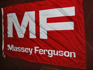 Massey Ferguson Red Flag 3X5 Ft Polyester Banner USA 90x150cm by flagsjustdoit