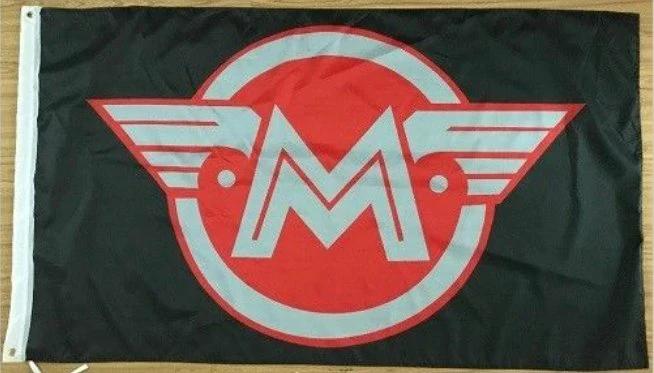 Matchless Motorcycle London M Flag 3X5 Ft Polyester Banner USA 90x150cm by flagsjustdoit