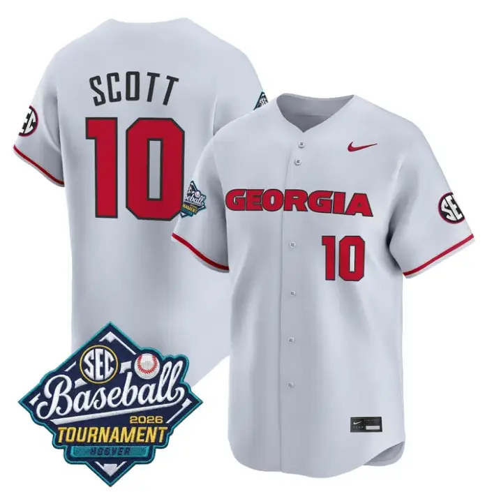 Matt Scott Jersey #10 Georgia Bulldogs Softball Sec Tournament 2026 by My Store