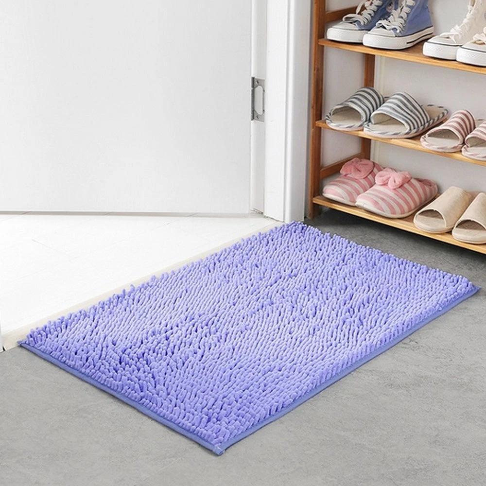 Mavi Soft Chenille Bath Mat by Casa & Beyond