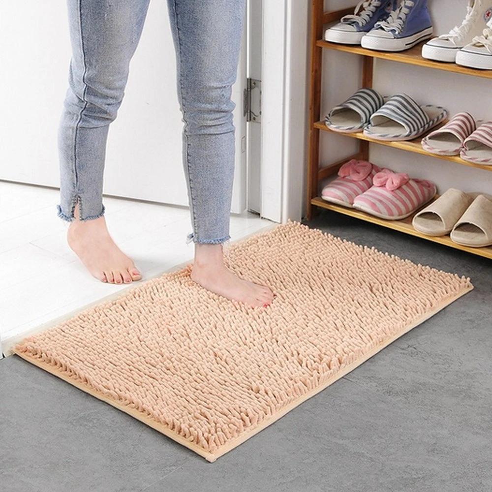 Mavi Soft Chenille Bath Mat by Casa & Beyond