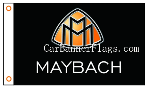 Mercedes Benz Maybach Flag-3X5 Ft Banner-100% polyester-2 Metal Grommets-for sale by flagsshop