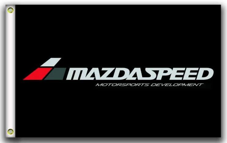 Mazda Speed Flag 3X5 Ft Polyester Banner USA 90x150cm by flagsjustdoit