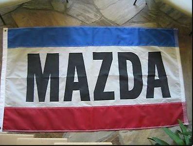 Mazda Vintage Flag 3X5 Ft Polyester Banner USA 90x150cm by flagsjustdoit