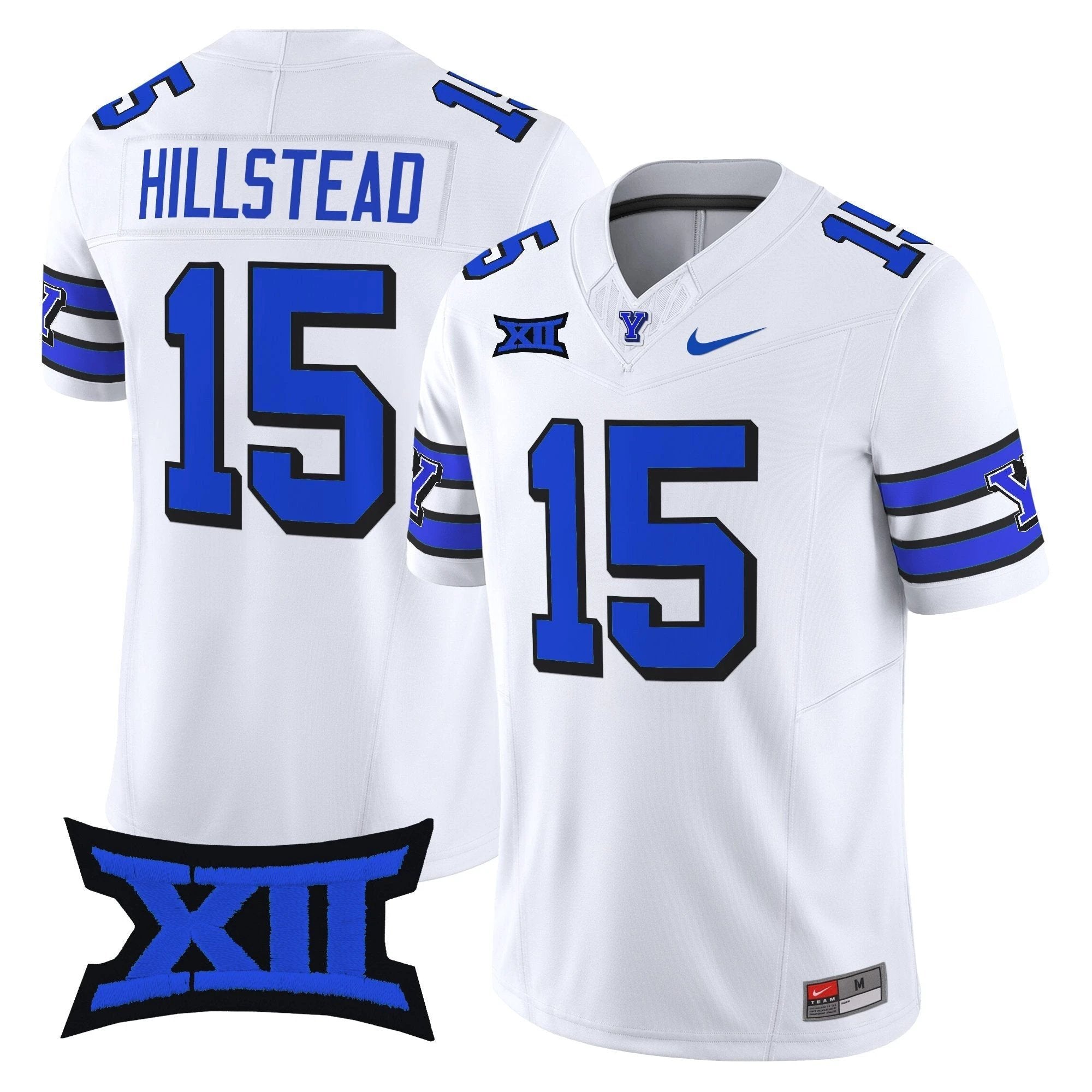 McCae Hillstead Jersey #15 BYU Cougars 2025 Vapor Limited Stitched 1996 Throwback by NCAA Football Jersey