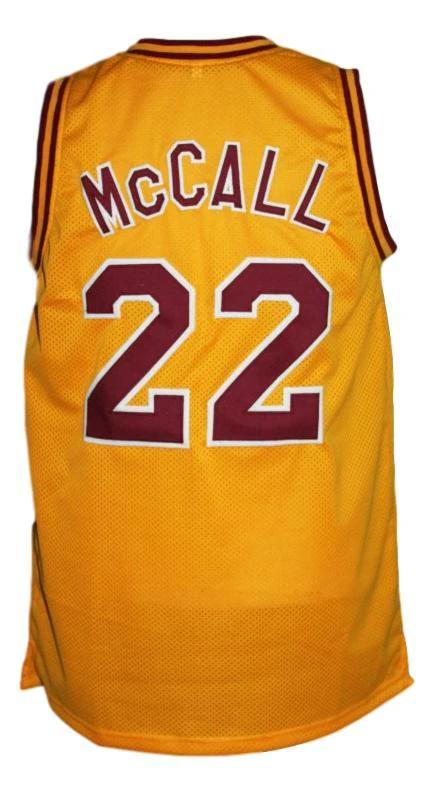 McCall Jersey #22 Love And Basketball Yellow by My store basketball