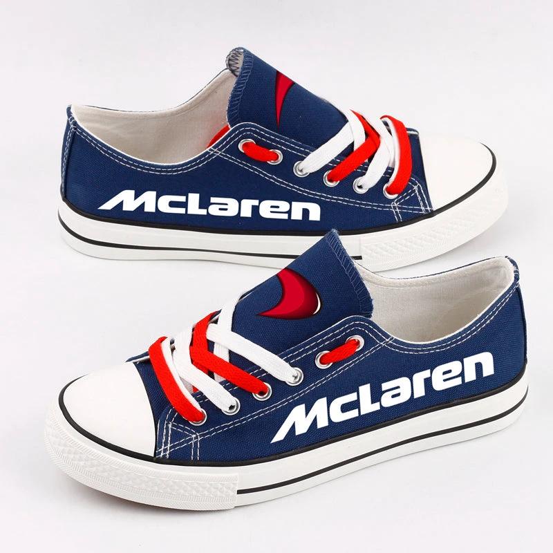 McLaren F1 Team Canvas Sneakers Shoes For Men Women Fans by Crocs