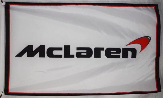 Mclaren Flag 3X5 Ft Polyester Banner USA 90x150cm by flagsjustdoit