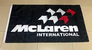 Mclaren Flag White Red 3X5 Ft Polyester Banner USA 90x150cm by flagsjustdoit