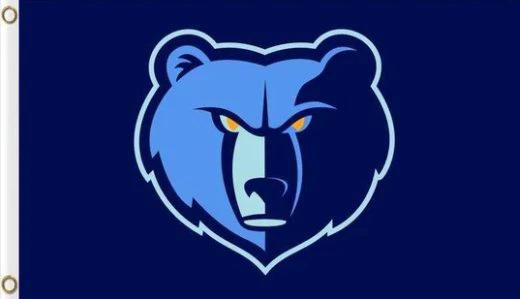 Memphis Grizzlies Team US Sport Basketball Flag 3X5Ft Polyester Banner USA Digital Print by flagsjustdoit