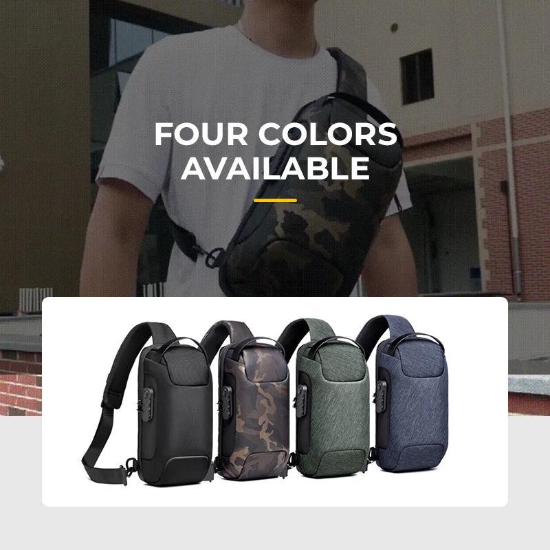 Men's Anti-theft Messenger Bag by BowLift