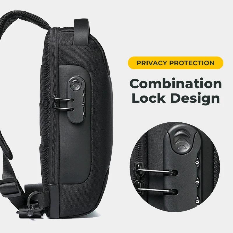 Men's Anti-theft Messenger Bag by BowLift