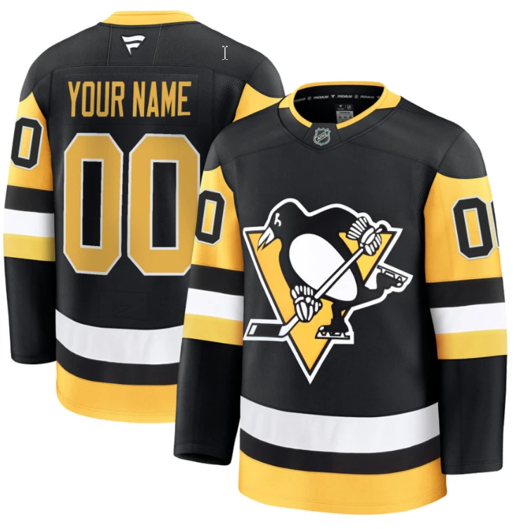 Men's Custom Pittsburgh Penguins Jersey Name, Number 2025 Premium All Stitched by Hockey David