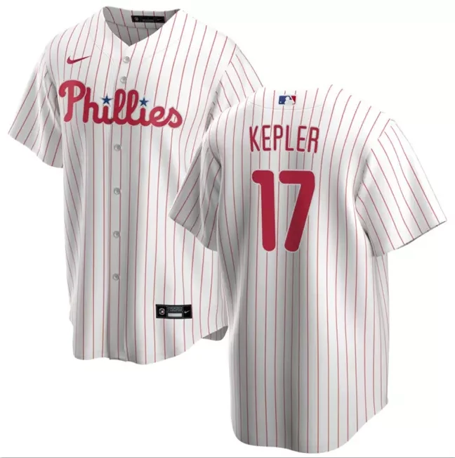 Men's Max Kepler White Cool Base Stitched Jersey #17 by My Store