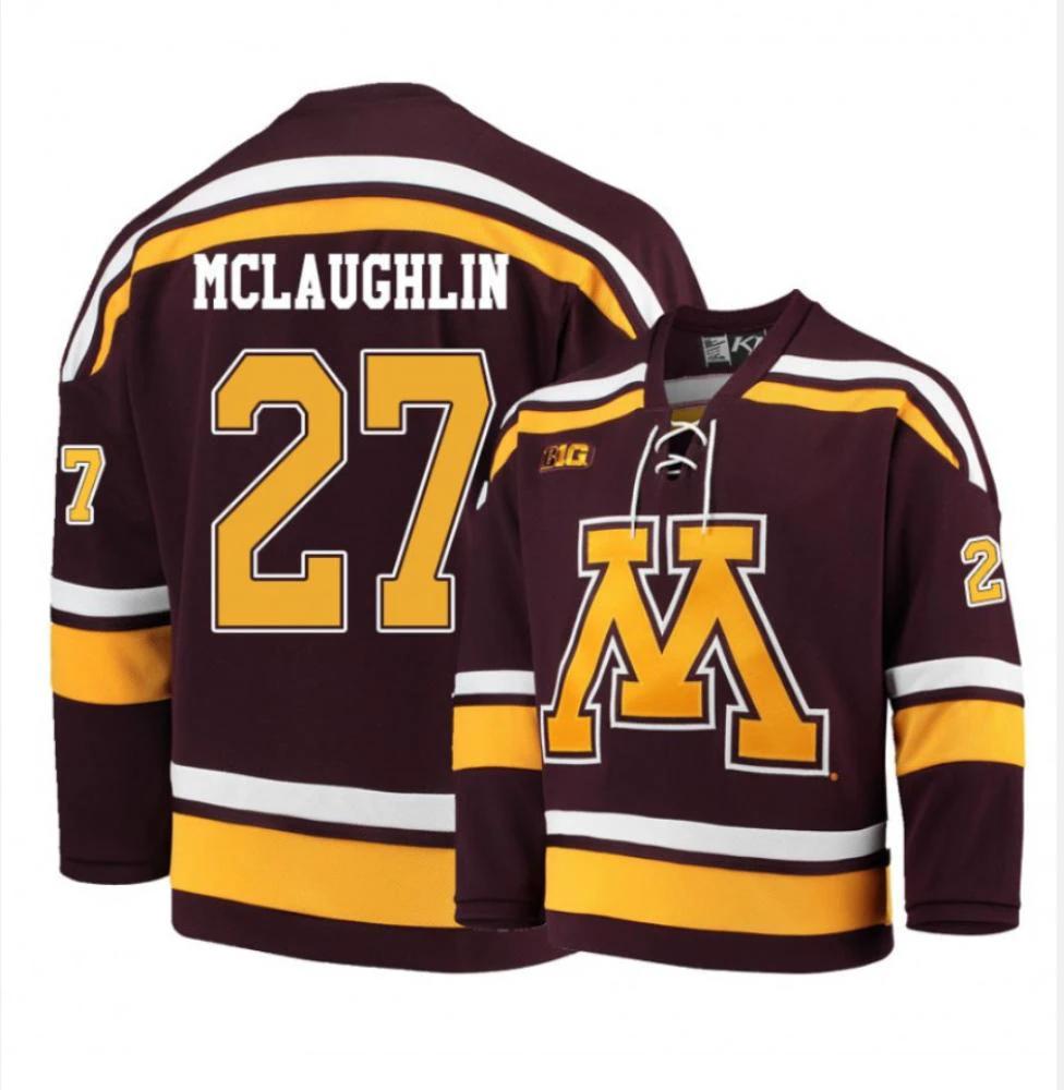 Men's Minnesota Golden Gophers #22 Tyler Sheehy Hockey All Stitched White Jersey by Hockey David