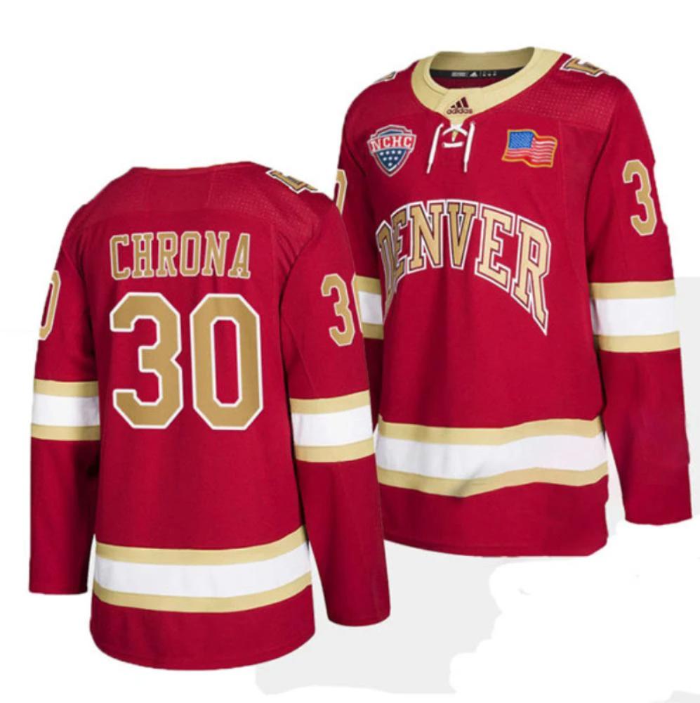 Men's Minnesota State University Mankato #9 C. Gerard Hockey Stitched Jersey by Hockey David