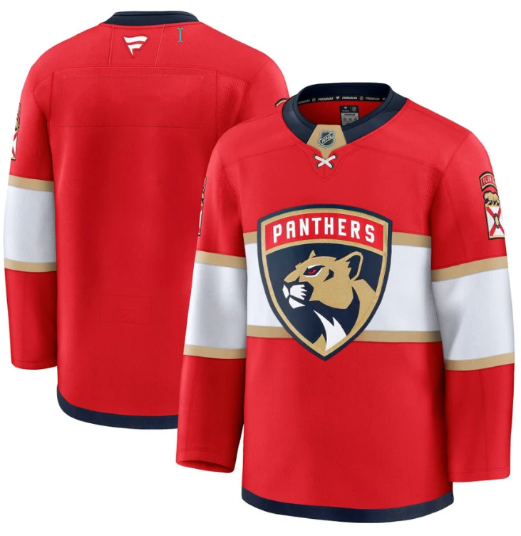 Men's Team Jersey Florida Panthers 2025 Premium All Stitched by Hockey David