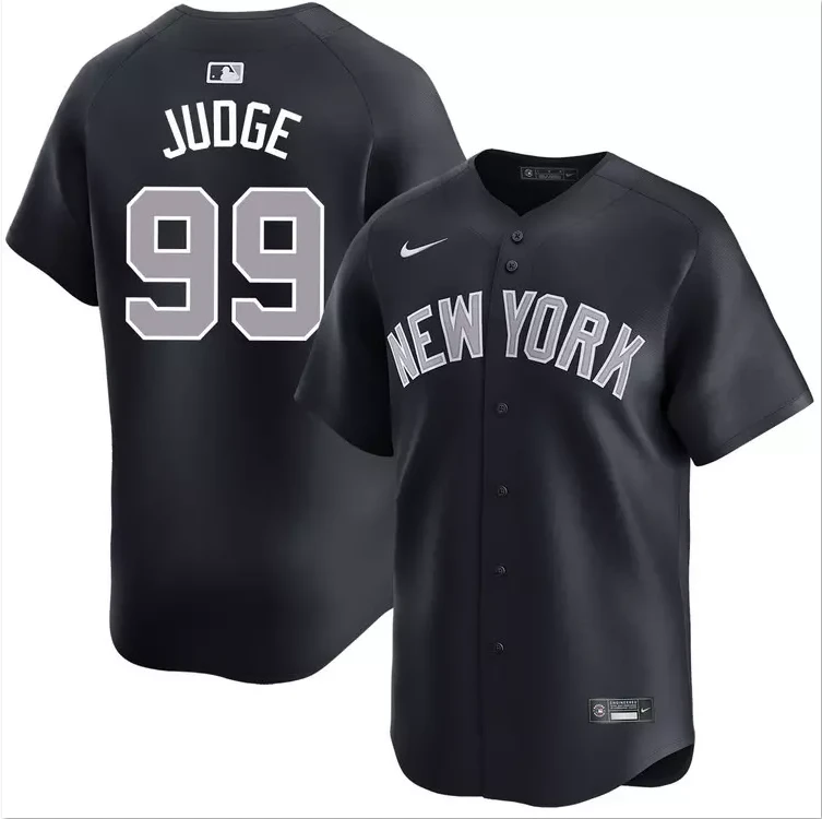 Men's #99 Aaron Judge Black Alternate Road Limited All Stitched Jersey by My Store
