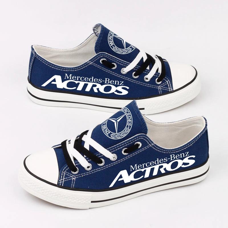 Mercedes-Benz Canvas Sneakers Shoes For Men Women Fans by Crocs