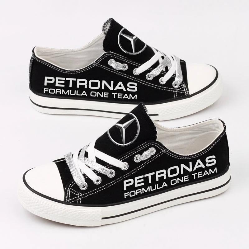 Mercedes AMG Petronas Motorsport Canvas Sneakers Shoes For Men Women Fans by Crocs