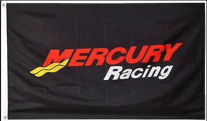 Mercury Racing Flag 3X5 Ft Polyester Banner USA 90x150cm by flagsjustdoit