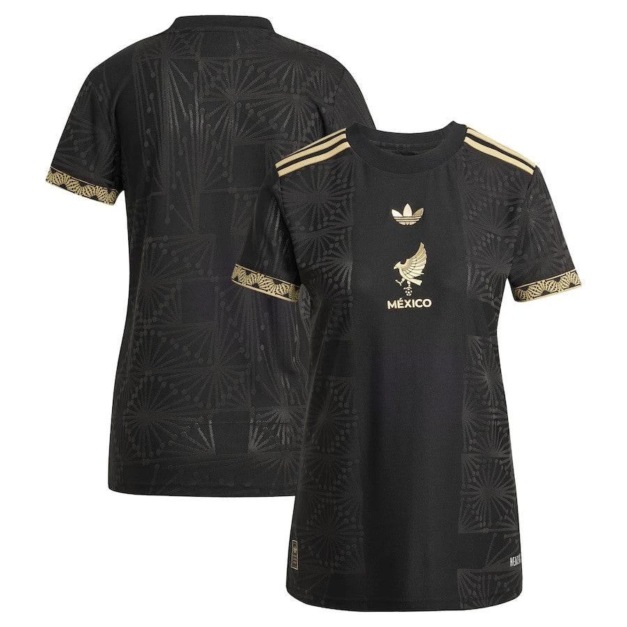 Mexico National Team Women’s 2025 Third Jersey – Black by Soccer Jersey
