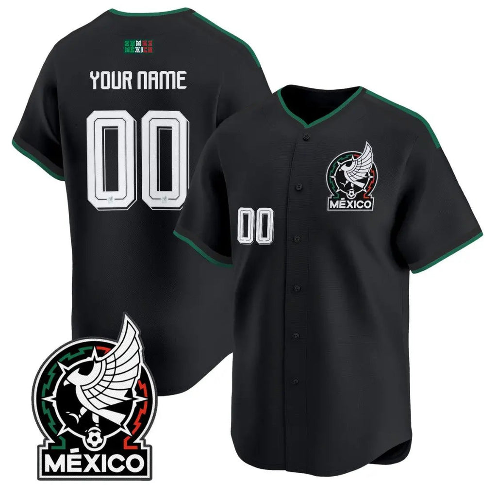 Mexico 2026 National Team Vapor Custom Baseball Jersey All Stitched by My Store