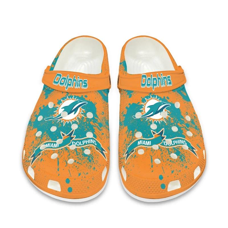 Miami Dolphin Crocs V3 Unisex Clogs Clog Shoes by Crocs