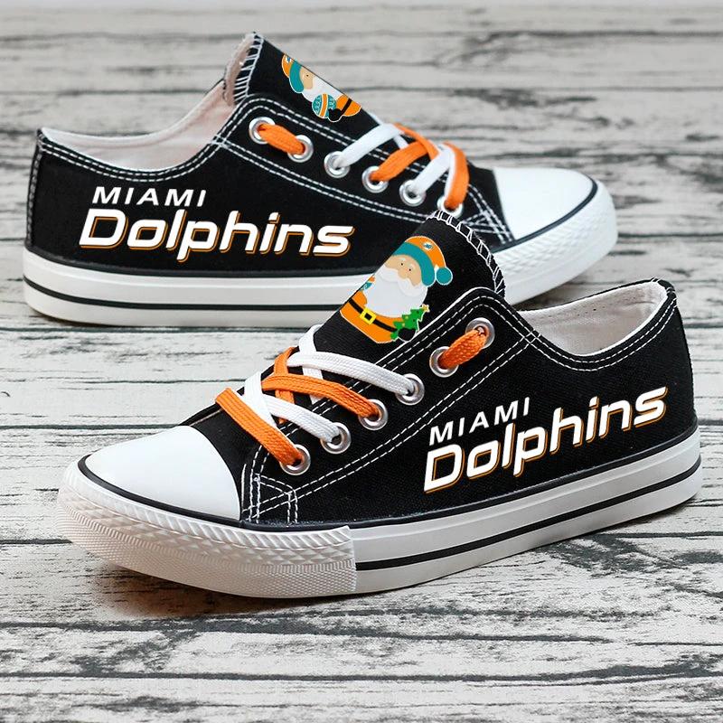 Miami Dolphins Sport Sneakers Shoes For Men Women Fans by Crocs