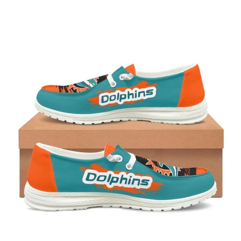 Miami Dolphins V1 BZ15 Sneakers Shoes For Men Women Fans by Crocs