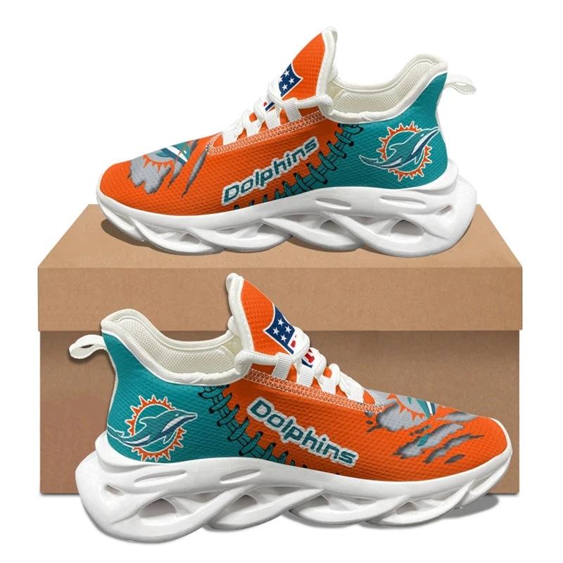 Miami Dolphins V1 WK9 Sneaker Shoes For Men Women Fans by Crocs