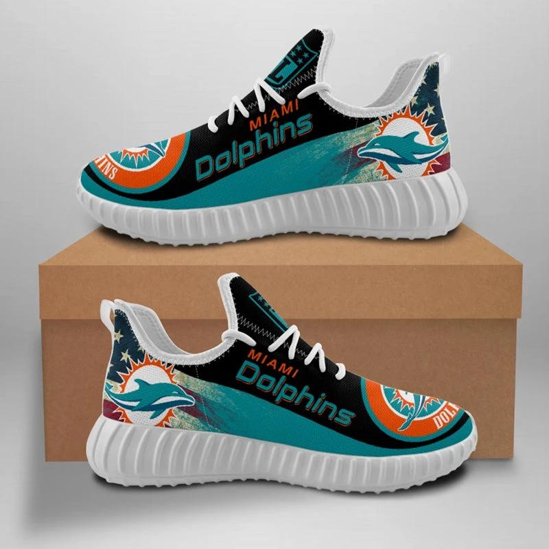 Miami Dolphins Sneaker Shoes NFL For Men Women Fans by Crocs