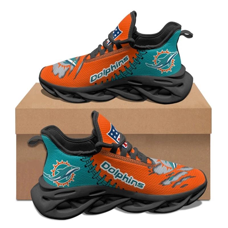 Miami Dolphins V1 WK9 Sneaker Shoes For Men Women Fans by Crocs