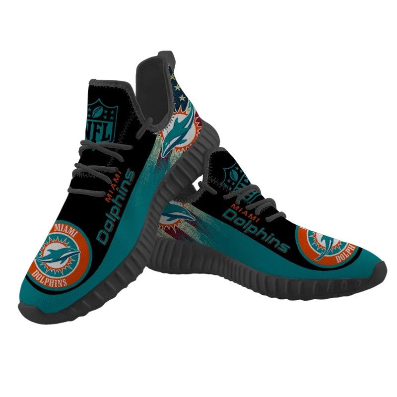 Miami Dolphins Sneaker Shoes NFL For Men Women Fans by Crocs