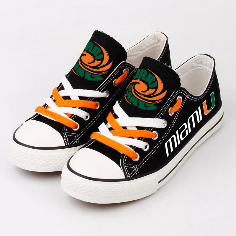 Miami Hurricanes Sport Sneakers Shoes For Men Women Fans by Crocs