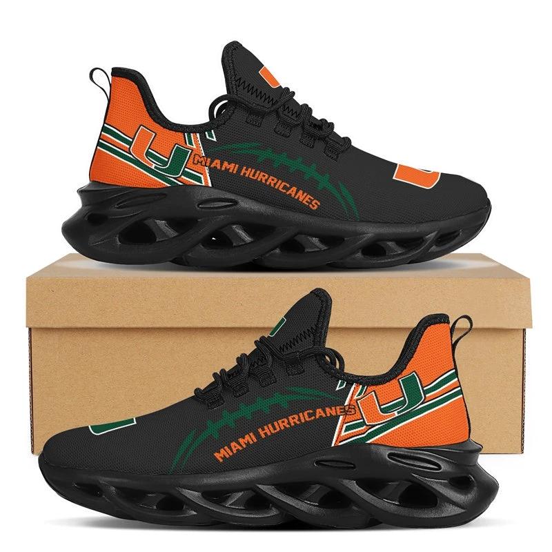 Miami Hurricanes Sneakers Shoes Elevate Your Every Step by Crocs