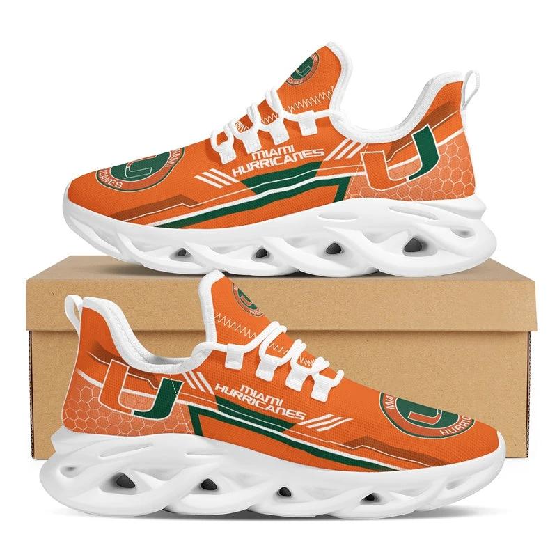 Miami Hurricanes Sneakers Shoes Elevate Your Every Step by Crocs